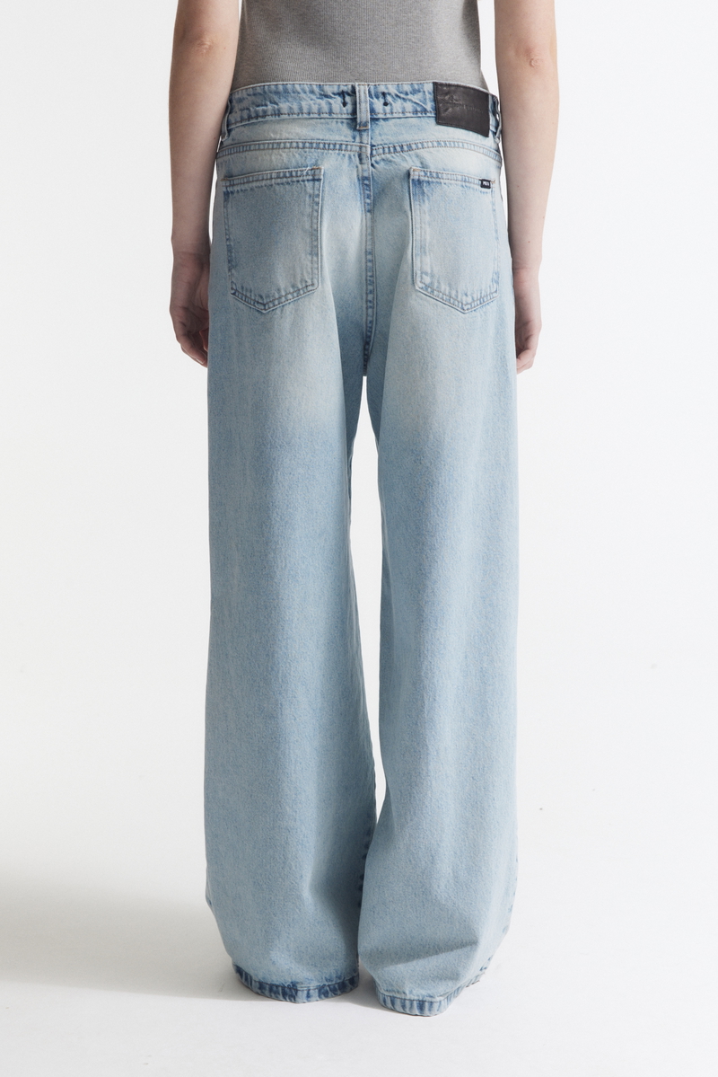 Jean Wide Leg Pinza