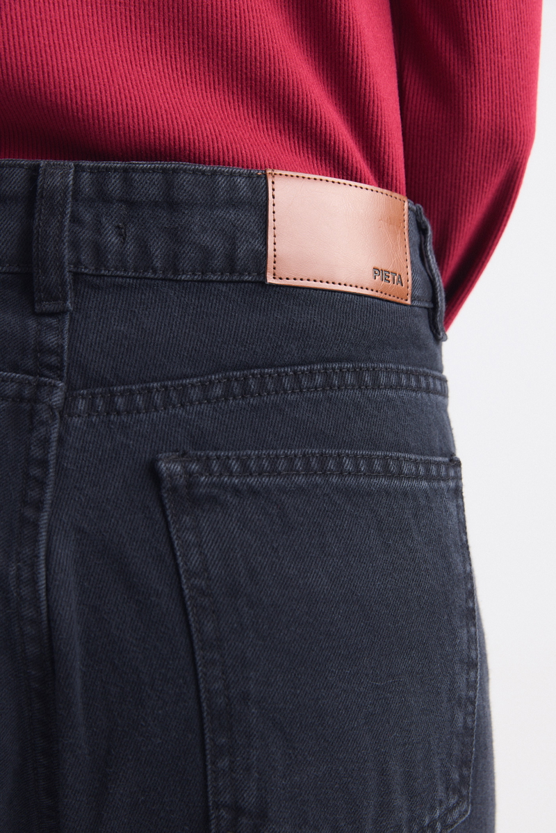 Jean Straight Full Black