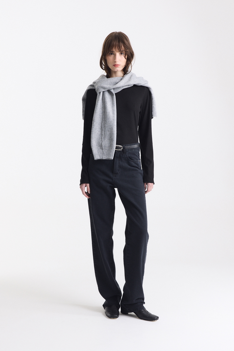 Jean Straight Full Black