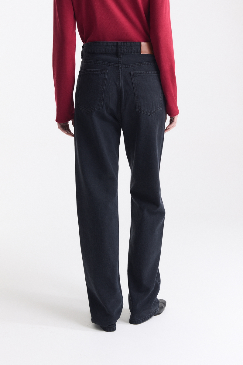 Jean Straight Full Black