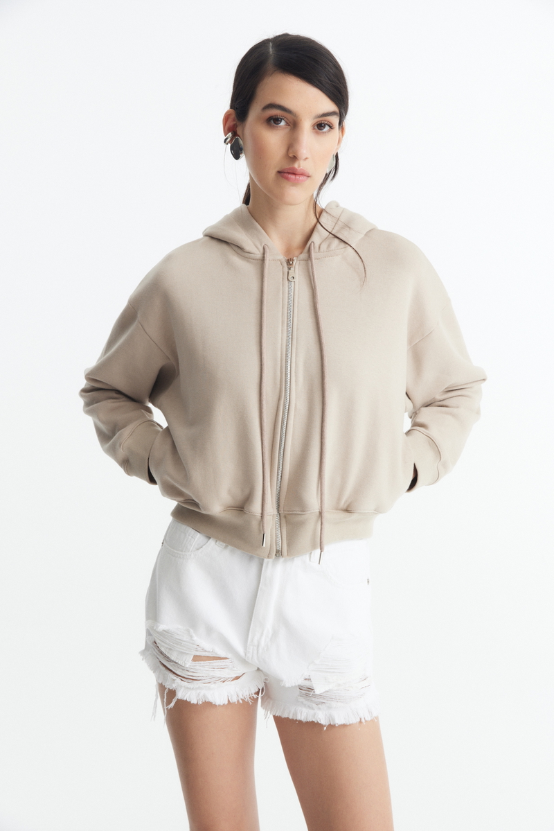 Campera Over Crop Rustico