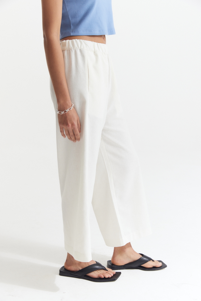 Pantalon Lino Wide