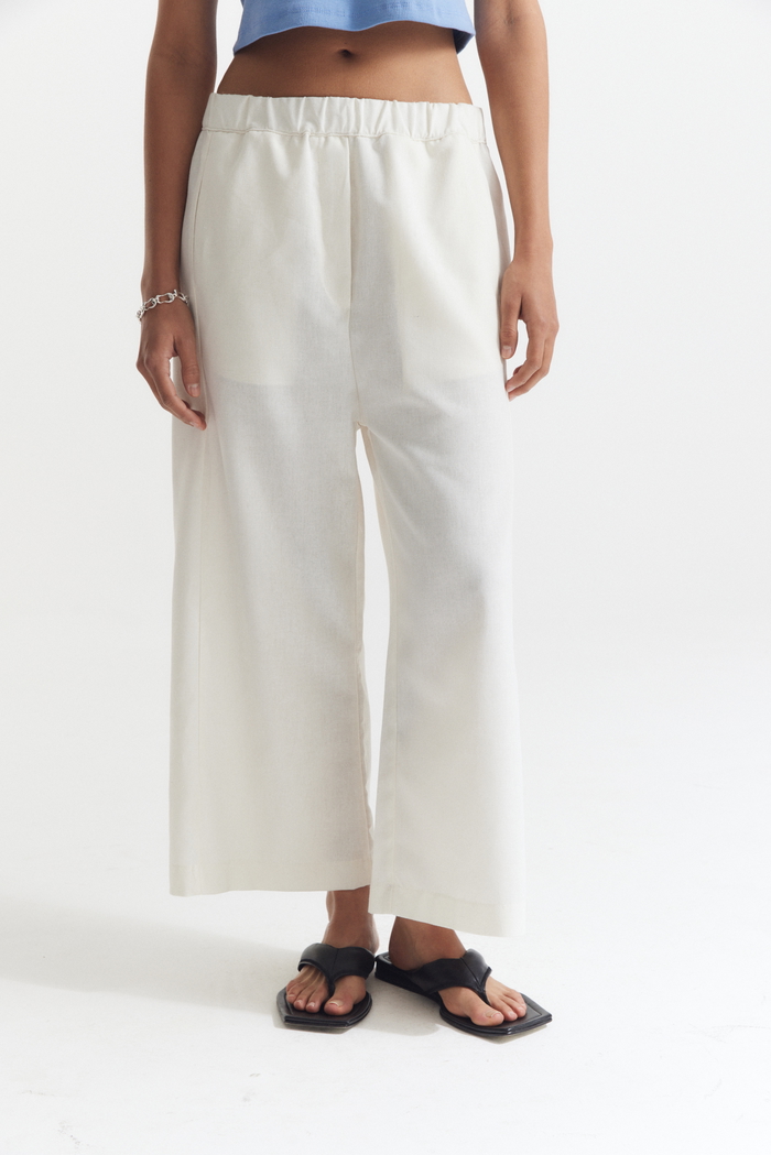 Pantalon Lino Wide