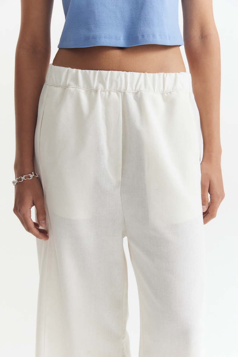 Pantalon Lino Wide