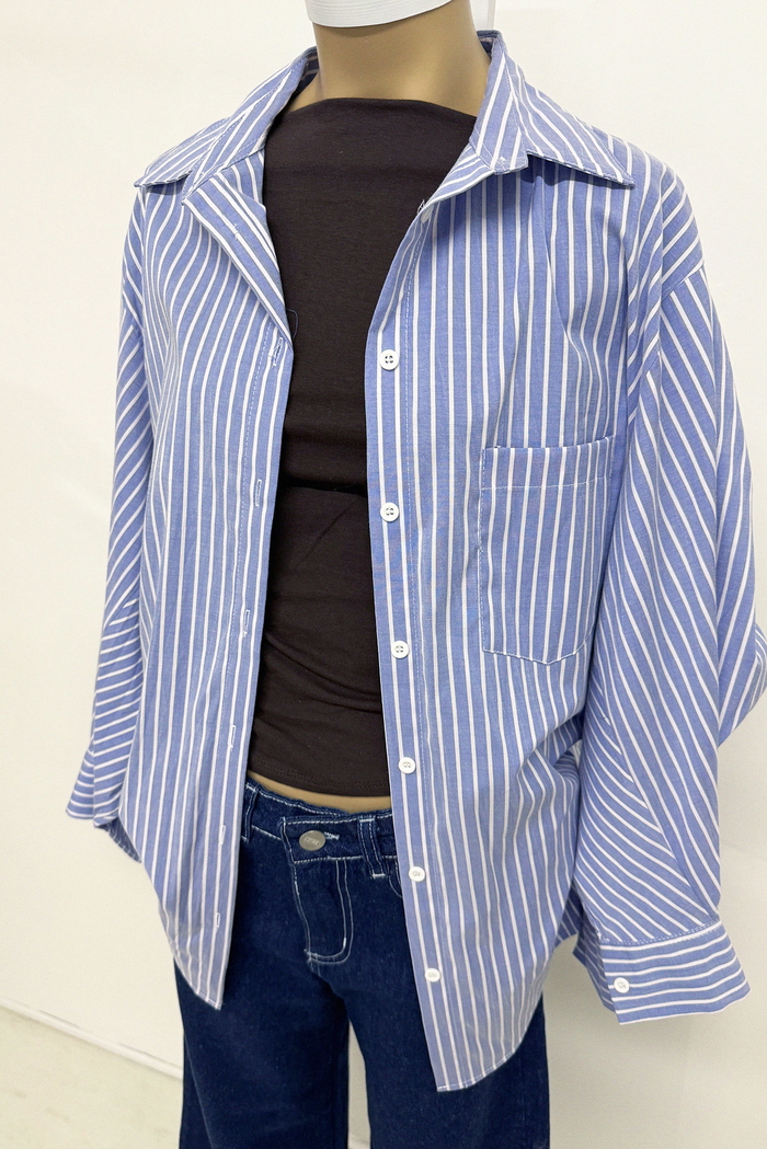 Camisa Clara Rayada