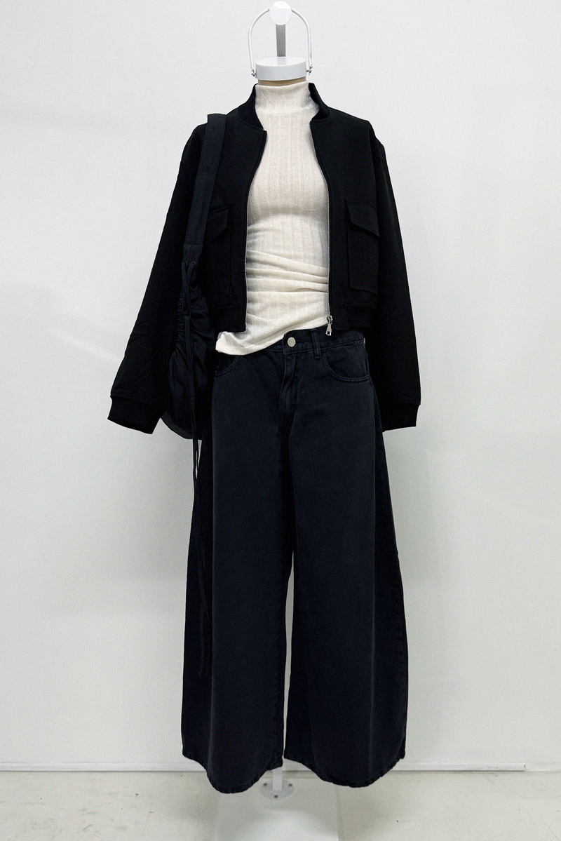 Jean Extra Wide Black 