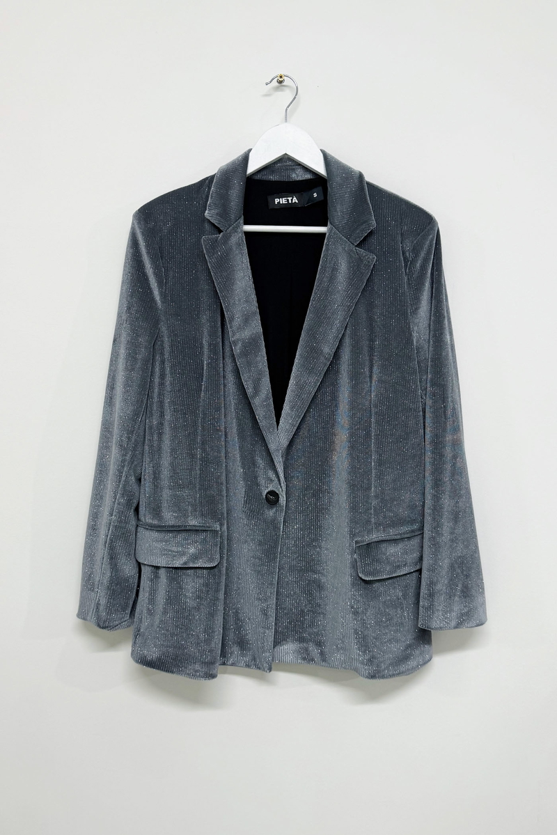 Blazer Velvet Glitter