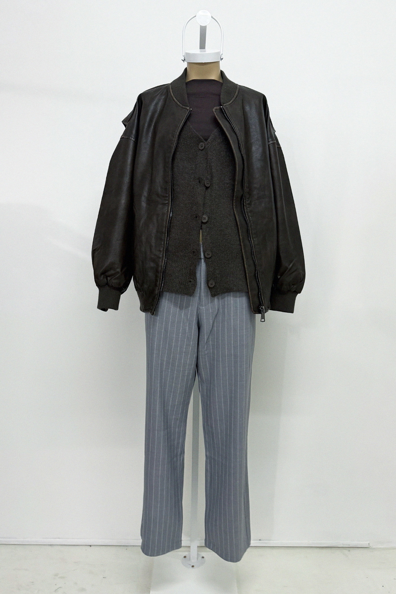 Pantalon Sastrero Recto Rayado
