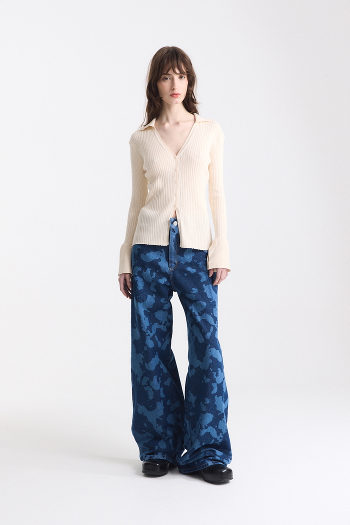 Cardigan Botones y Puños 