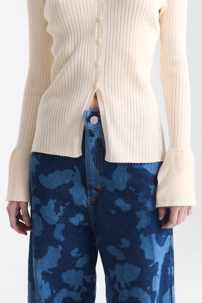 Cardigan Botones y Puños 