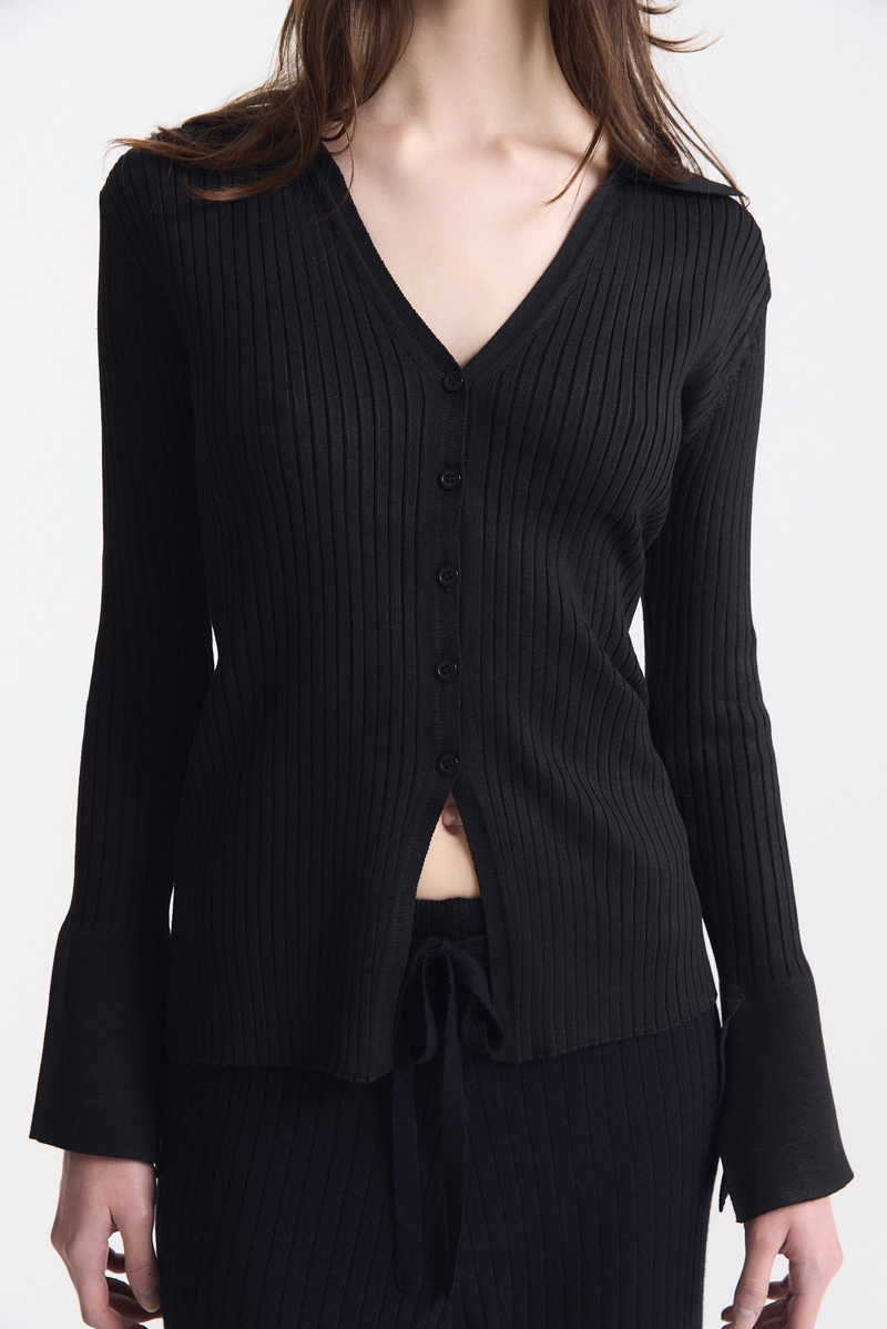 Cardigan Botones y Puños 