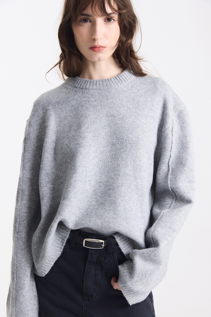 Sweater Manga Alforzas