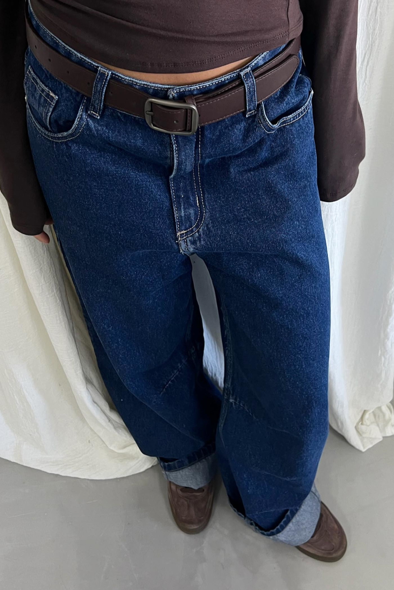 Jean Baggy Balloon Azul