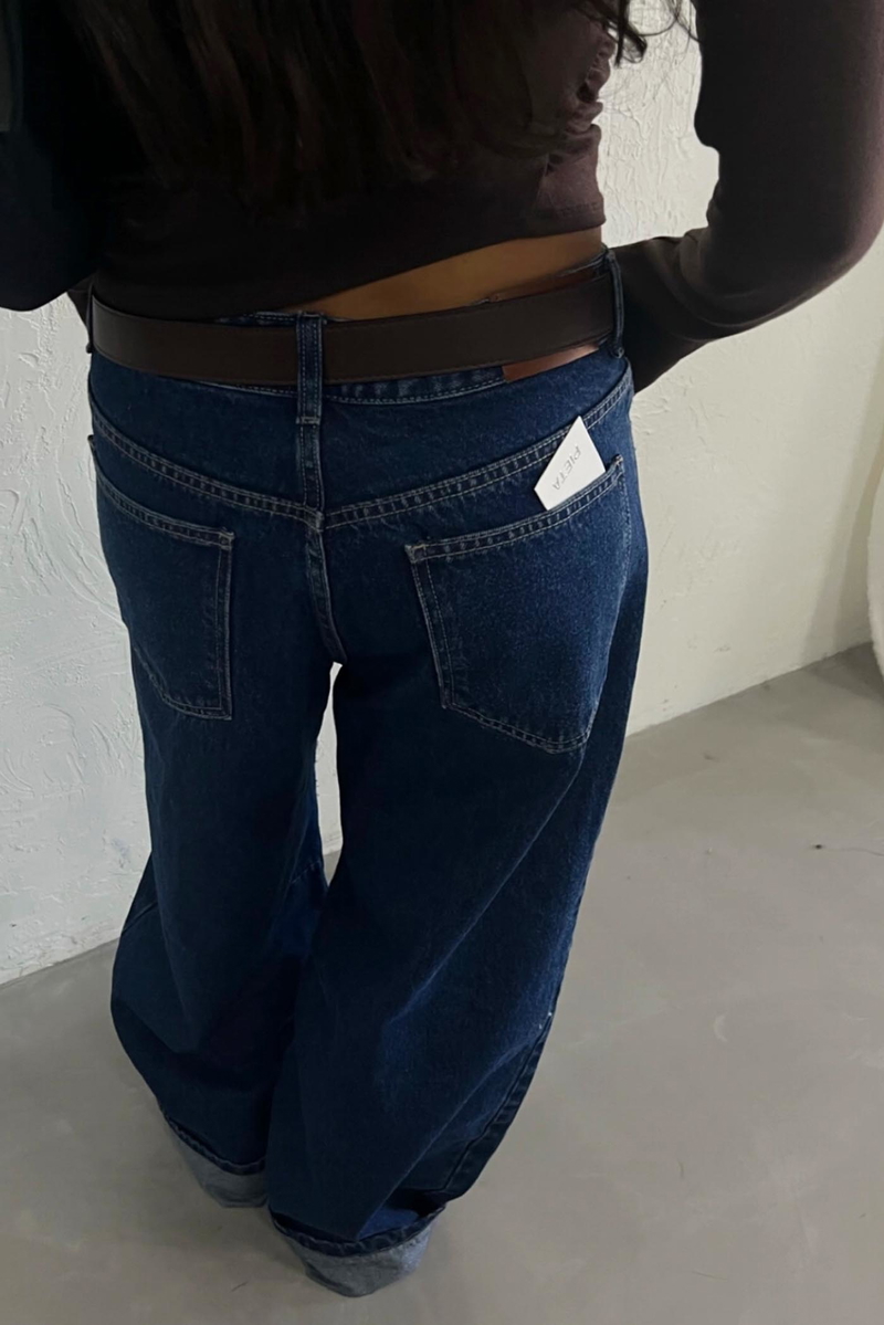 Jean Baggy Balloon Azul