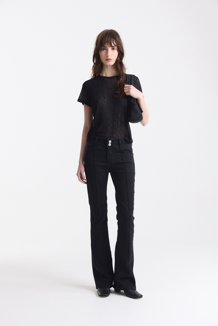 Jean Oxford Tiro Bajo Black