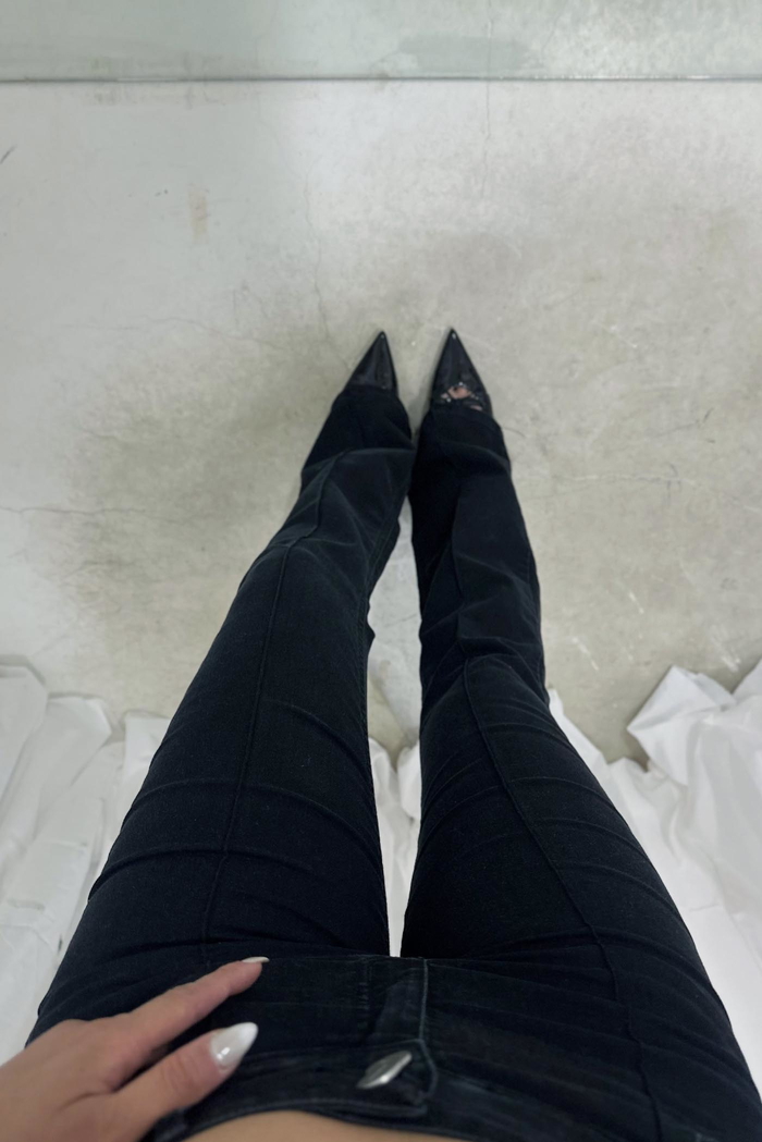 Jean Oxford Tiro Bajo Black