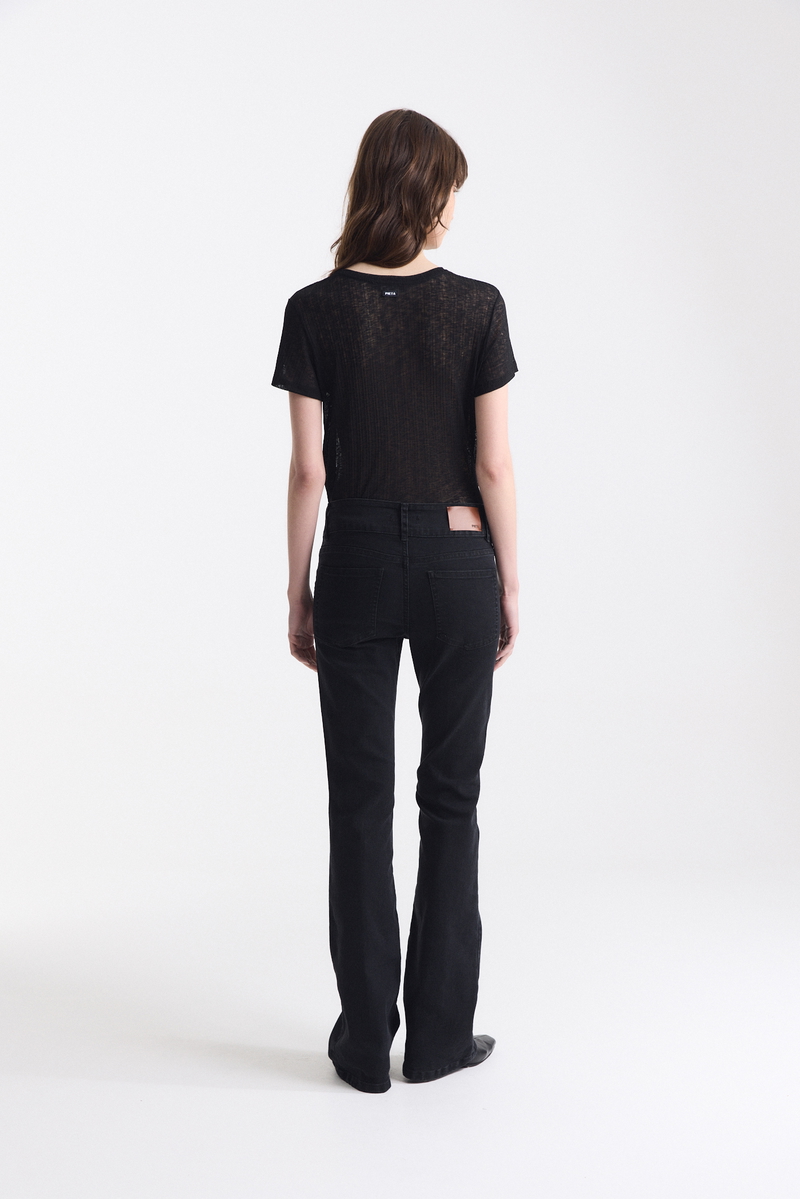 Jean Oxford Tiro Bajo Black