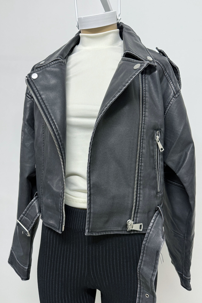 Campera Biker Vintage 