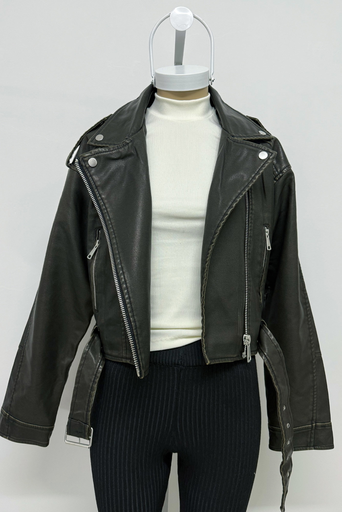 Campera Biker Vintage 